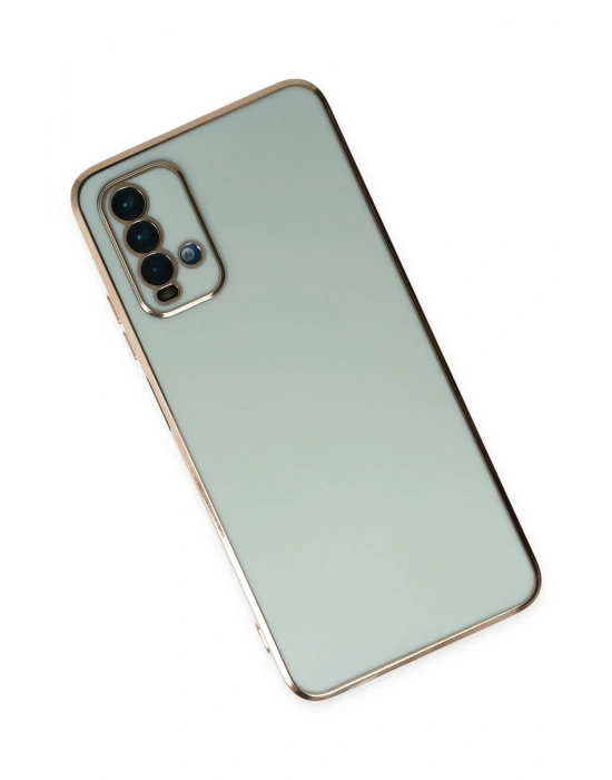 Newface Xiaomi Redmi 9T Kılıf Volet Silikon - Açık Yeşil