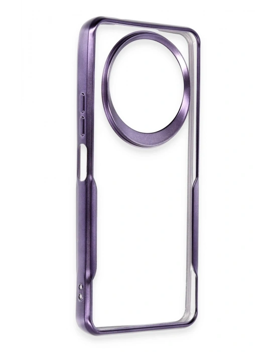 Newface Xiaomi Redmi A3 4G Kılıf Boyi Silikon Kapak - Derin Mor