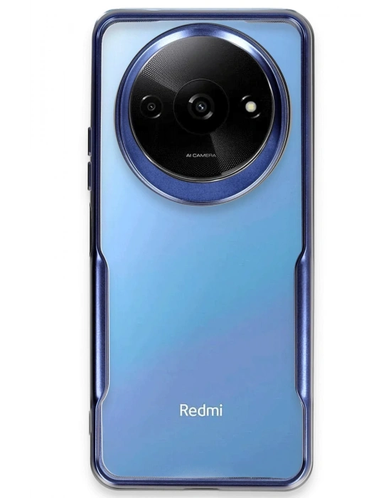 Newface Xiaomi Redmi A3 4G Kılıf Boyi Silikon Kapak - Lacivert