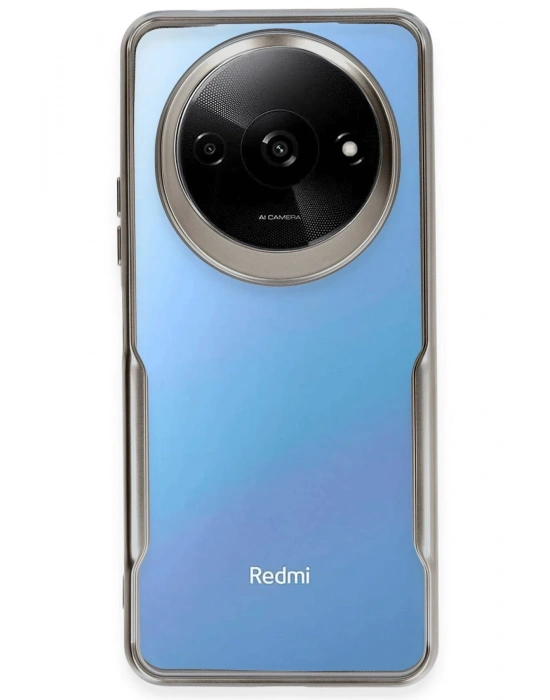 Newface Xiaomi Redmi A3 4G Kılıf Boyi Silikon Kapak - Titan Gri