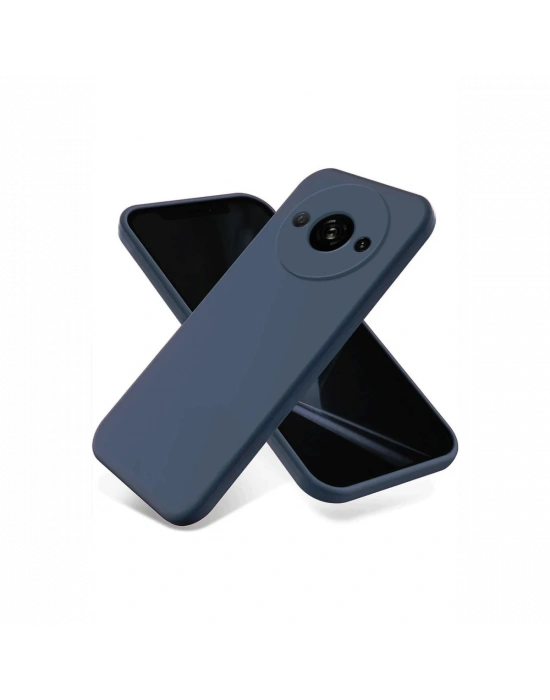 Newface Xiaomi Redmi A3 4G Kılıf First Silikon - Lacivert