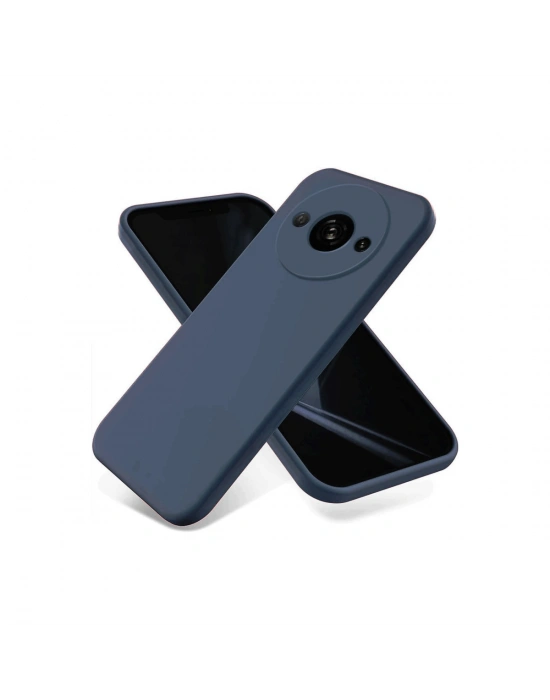 Newface Xiaomi Redmi A3 4G Kılıf First Silikon - Lacivert