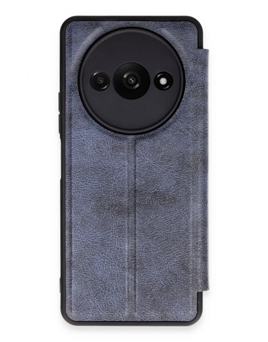 Newface Xiaomi Redmi A3 4G Kılıf Flip Cover - Lacivert