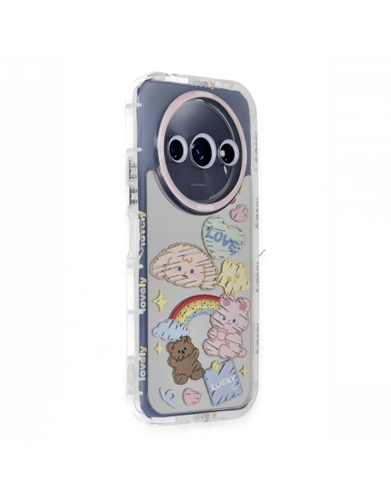 Newface Xiaomi Redmi A3 4G Kılıf Reflexion Desenli Kapak - Desen 4