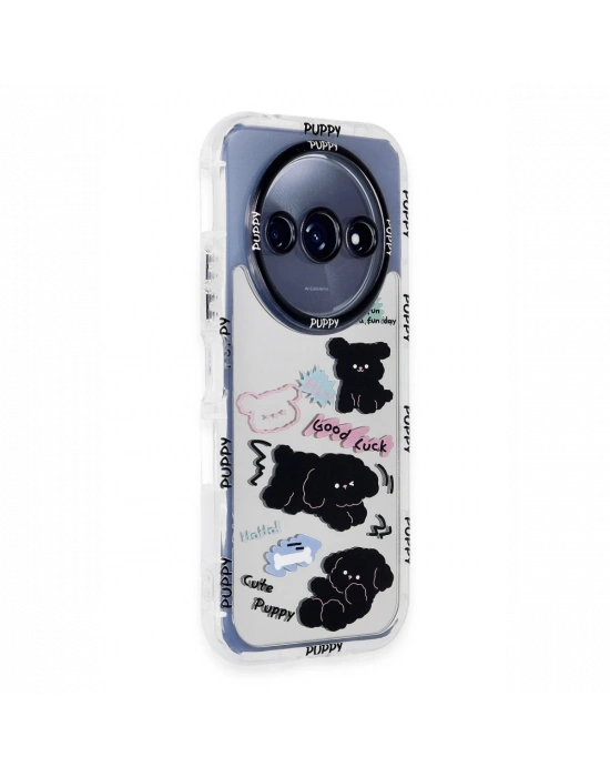 Newface Xiaomi Redmi A3 4G Kılıf Reflexion Desenli Kapak - Desen 5