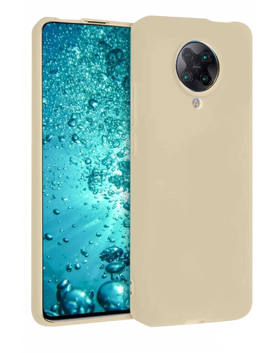 Newface Xiaomi Redmi K30 Pro Kılıf Nano içi Kadife Silikon - Kemik