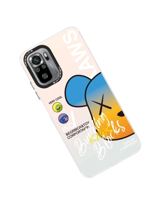 Newface Xiaomi Redmi Note 10 Kılıf Estoril Desenli Kapak - Estoril - 6