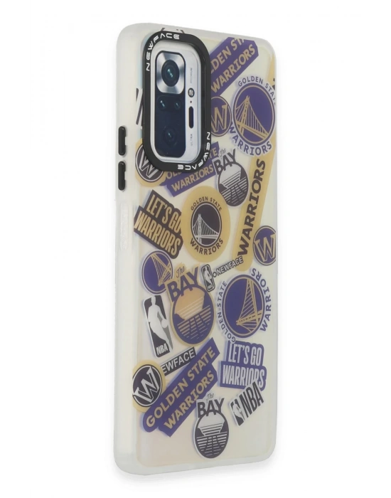 Newface Xiaomi Redmi Note 10 Pro Kılıf Estoril Desenli Kapak - Estoril - 13