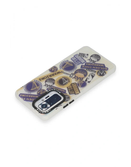 Newface Xiaomi Redmi Note 10 Pro Kılıf Estoril Desenli Kapak - Estoril - 13