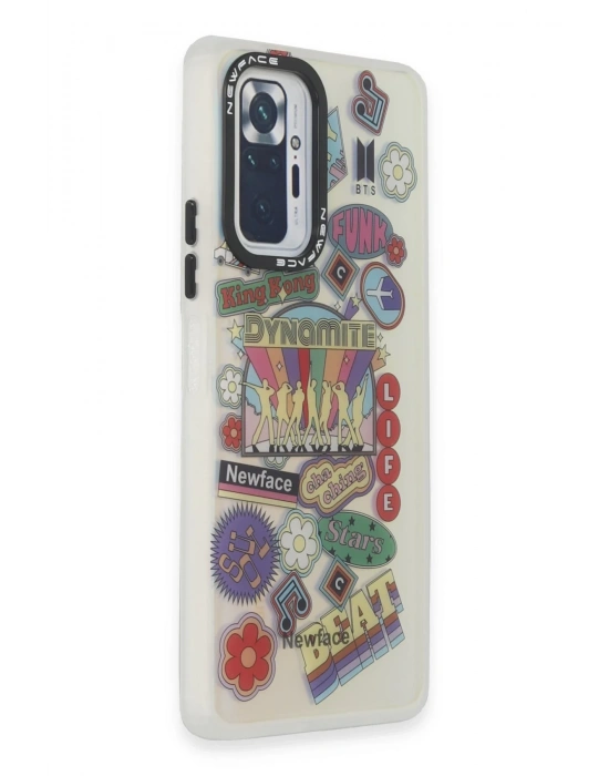 Newface Xiaomi Redmi Note 10 Pro Kılıf Estoril Desenli Kapak - Estoril - 14