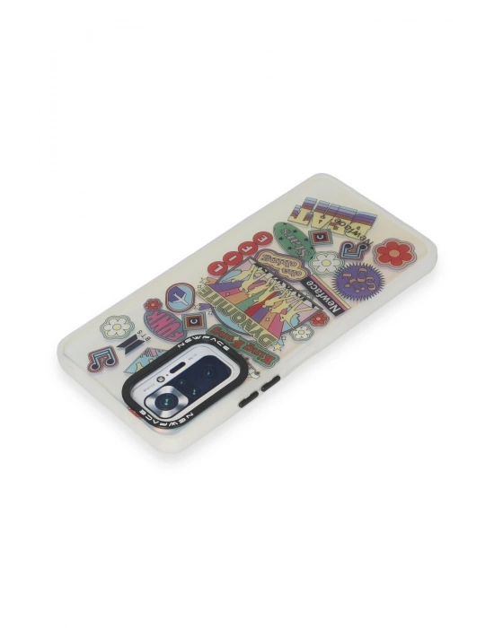 Newface Xiaomi Redmi Note 10 Pro Kılıf Estoril Desenli Kapak - Estoril - 14