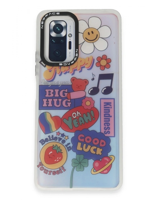 Newface Xiaomi Redmi Note 10 Pro Kılıf Estoril Desenli Kapak - Estoril - 15