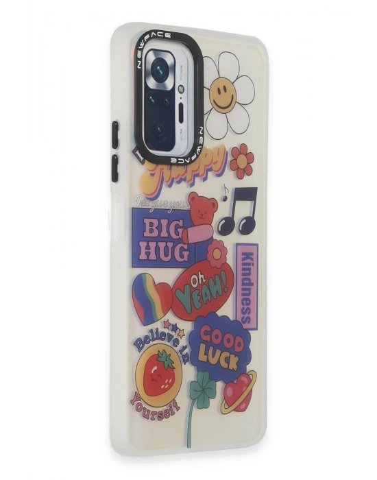 Newface Xiaomi Redmi Note 10 Pro Kılıf Estoril Desenli Kapak - Estoril - 15