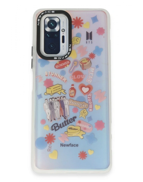 Newface Xiaomi Redmi Note 10 Pro Kılıf Estoril Desenli Kapak - Estoril - 16