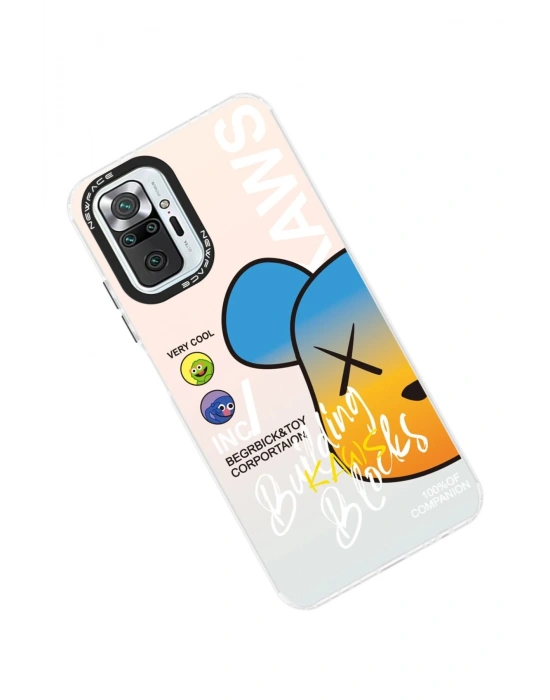 Newface Xiaomi Redmi Note 10 Pro Kılıf Estoril Desenli Kapak - Estoril - 6