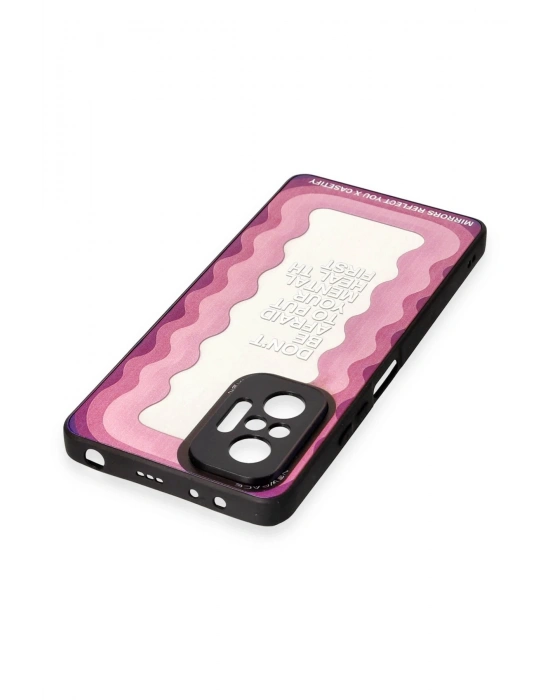 Newface Xiaomi Redmi Note 10 Pro Kılıf Mirror Desenli Kapak - Mirror - 11