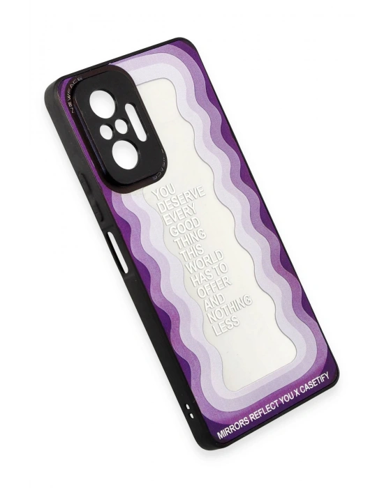 Newface Xiaomi Redmi Note 10 Pro Kılıf Mirror Desenli Kapak - Mirror - 5