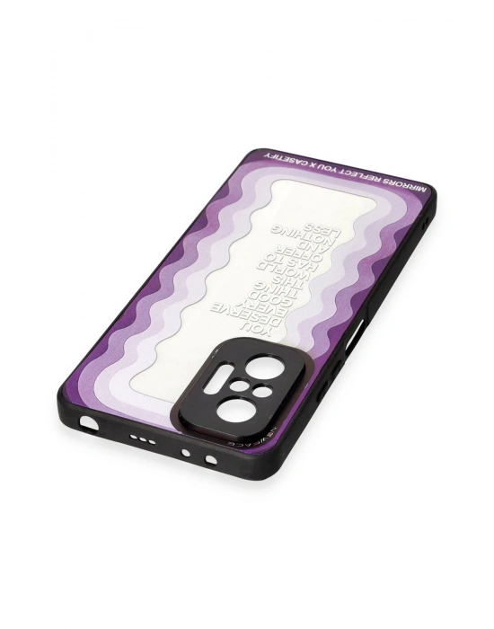 Newface Xiaomi Redmi Note 10 Pro Kılıf Mirror Desenli Kapak - Mirror - 5