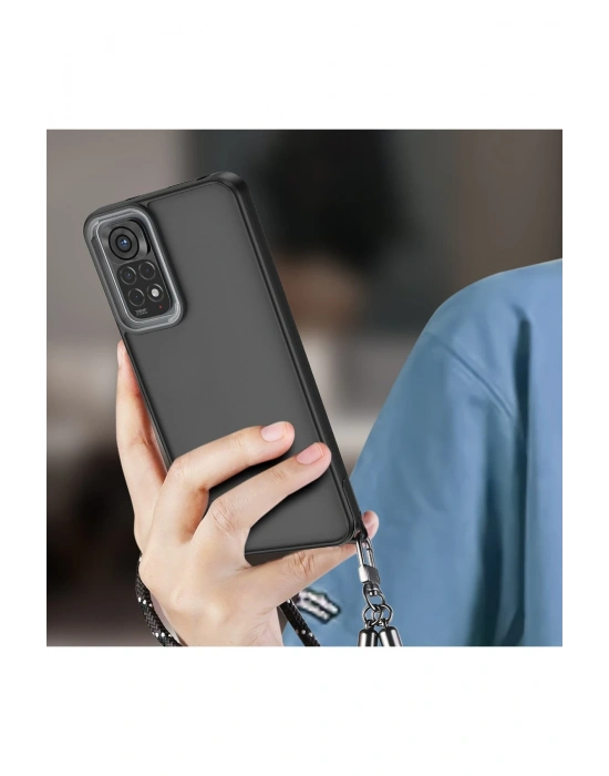 Newface Xiaomi Redmi Note 11 Kılıf Elegant Kapak - Yeşil