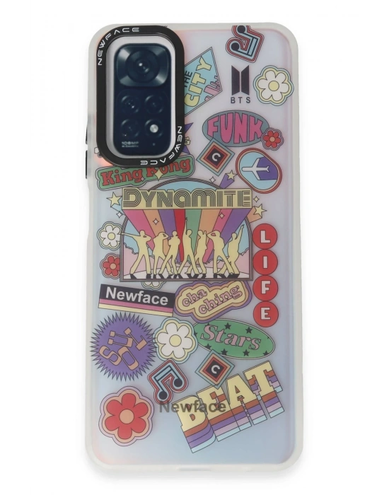 Newface Xiaomi Redmi Note 11 Kılıf Estoril Desenli Kapak - Estoril - 14