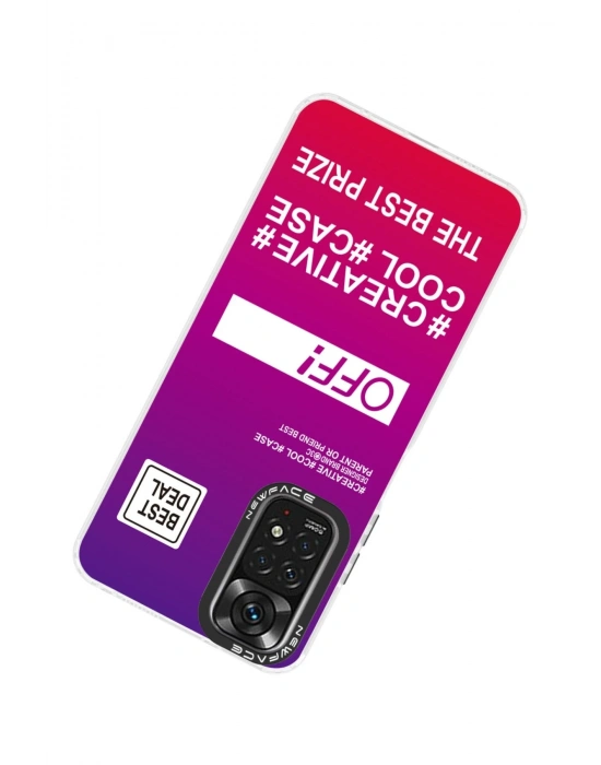 Newface Xiaomi Redmi Note 11 Kılıf Estoril Desenli Kapak - Estoril - 9