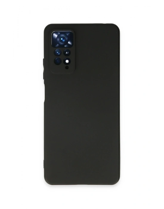 Newface Xiaomi Redmi Note 11 Kılıf First Silikon - Siyah