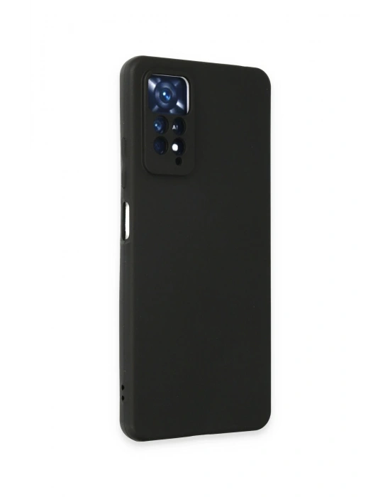 Newface Xiaomi Redmi Note 11 Kılıf First Silikon - Siyah