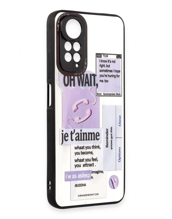 Newface Xiaomi Redmi Note 11 Kılıf Mirror Desenli Kapak - Mirror - 4