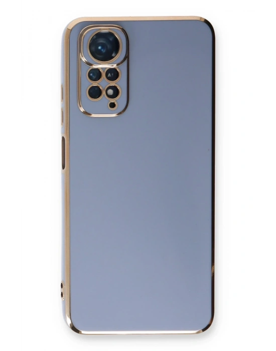 Newface Xiaomi Redmi Note 11 Kılıf Volet Silikon - Mavi