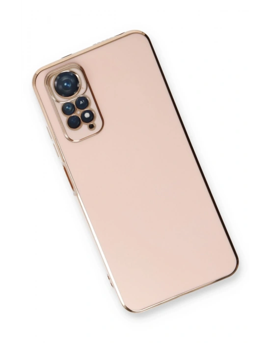 Newface Xiaomi Redmi Note 11 Kılıf Volet Silikon - Pembe