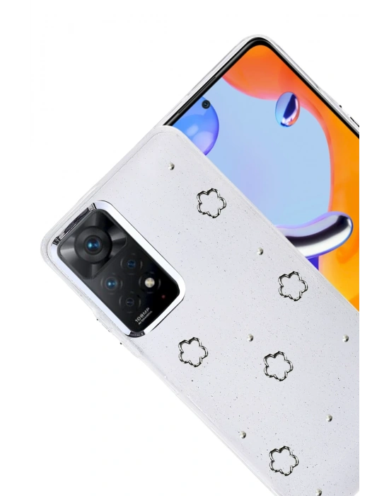 Newface Xiaomi Redmi Note 11 Pro Fiyonk Desenli Kapak - Desen 2
