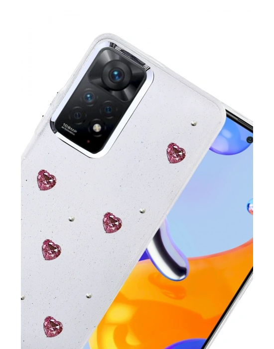 Newface Xiaomi Redmi Note 11 Pro Fiyonk Desenli Kapak - Desen 3