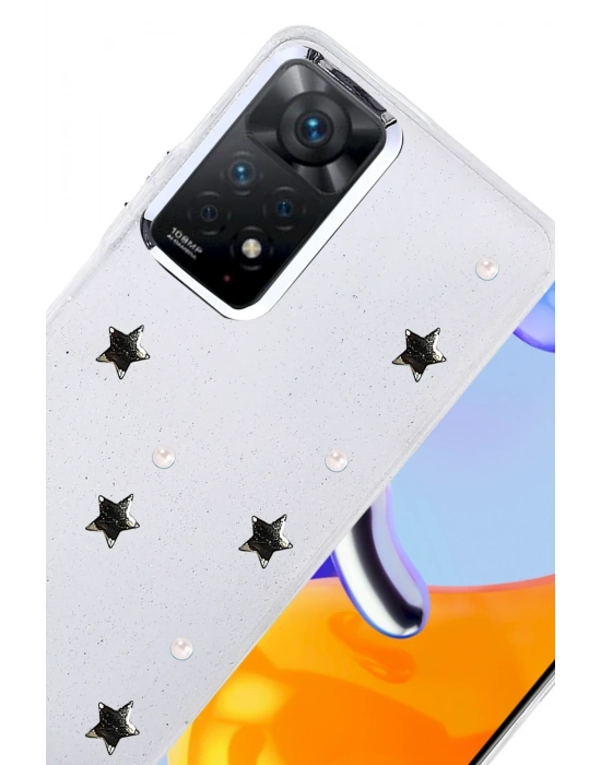 Newface Xiaomi Redmi Note 11 Pro Fiyonk Desenli Kapak - Desen 7