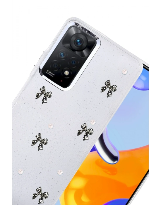 Newface Xiaomi Redmi Note 11 Pro Fiyonk Desenli Kapak - Desen 8