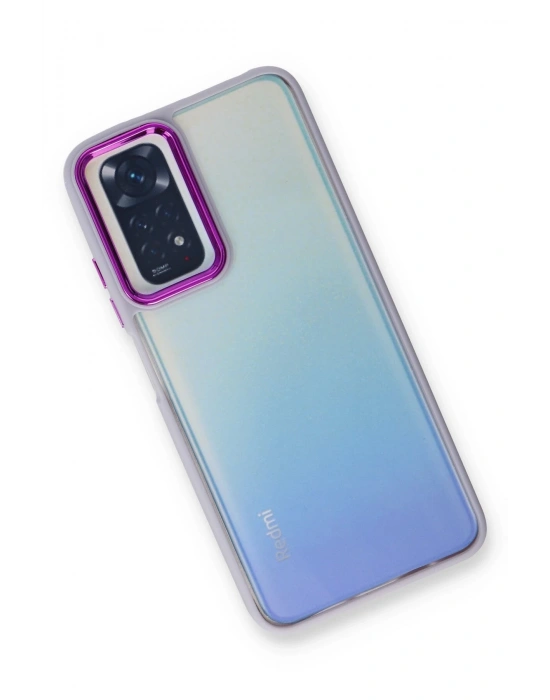 Newface Xiaomi Redmi Note 11 Pro Kılıf Dora Kapak - Lila