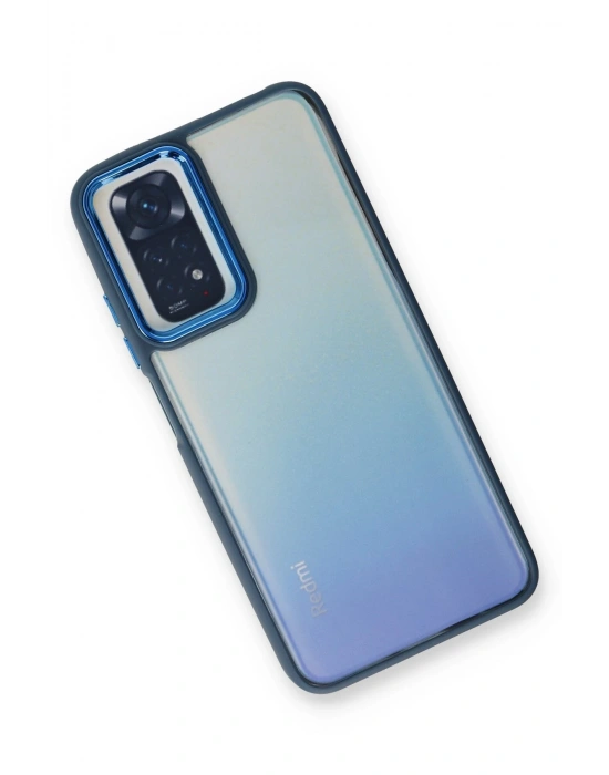 Newface Xiaomi Redmi Note 11 Pro Kılıf Dora Kapak - Mavi