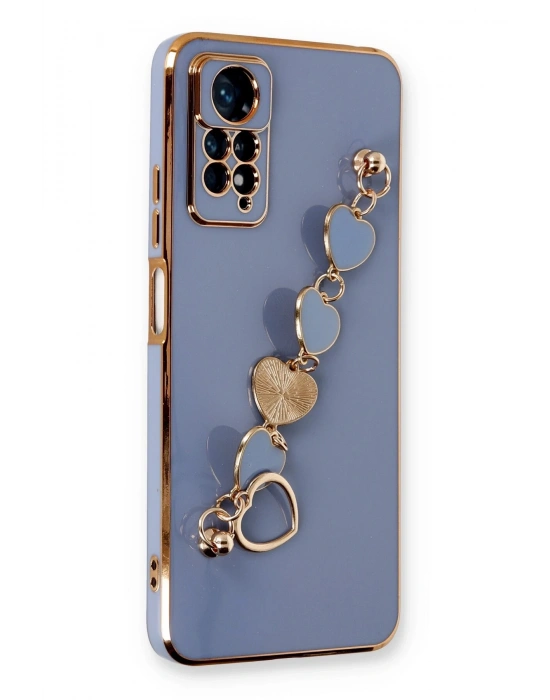 Newface Xiaomi Redmi Note 11 Pro Kılıf Esila Silikon - Gri