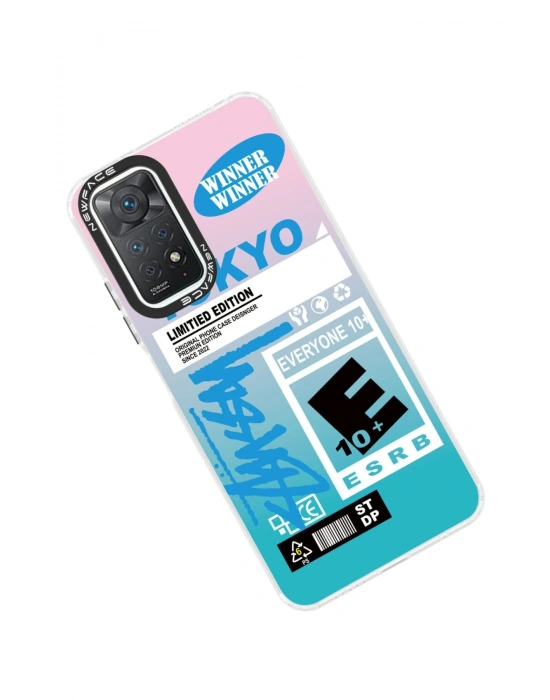 Newface Xiaomi Redmi Note 11 Pro Kılıf Estoril Desenli Kapak - Estoril - 1