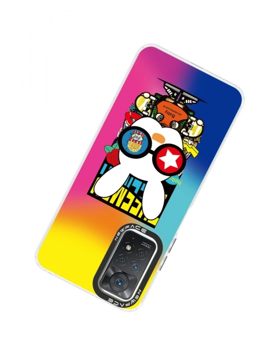 Newface Xiaomi Redmi Note 11 Pro Kılıf Estoril Desenli Kapak - Estoril - 10