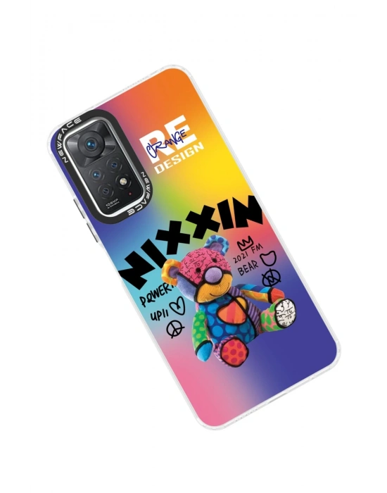 Newface Xiaomi Redmi Note 11 Pro Kılıf Estoril Desenli Kapak - Estoril - 11