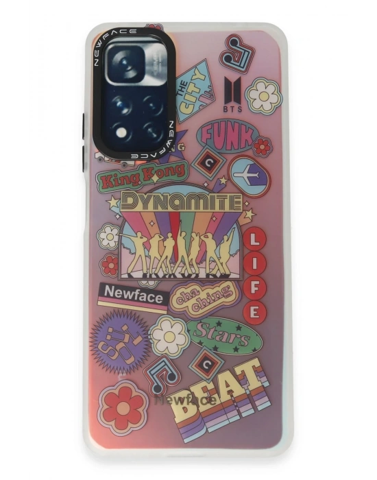 Newface Xiaomi Redmi Note 11 Pro Kılıf Estoril Desenli Kapak - Estoril - 14