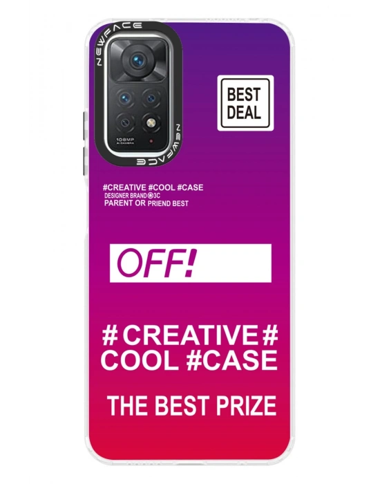 Newface Xiaomi Redmi Note 11 Pro Kılıf Estoril Desenli Kapak - Estoril - 9