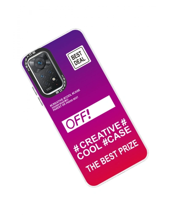 Newface Xiaomi Redmi Note 11 Pro Kılıf Estoril Desenli Kapak - Estoril - 9