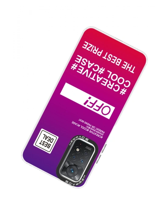 Newface Xiaomi Redmi Note 11 Pro Kılıf Estoril Desenli Kapak - Estoril - 9