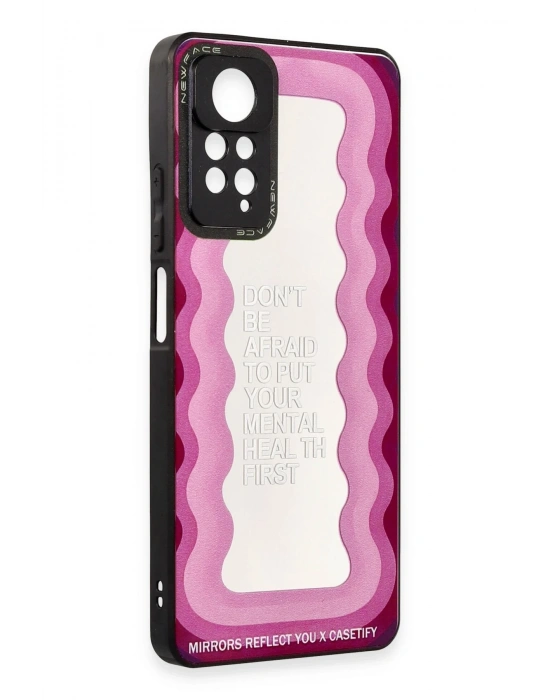 Newface Xiaomi Redmi Note 11 Pro Kılıf Mirror Desenli Kapak - Mirror - 11