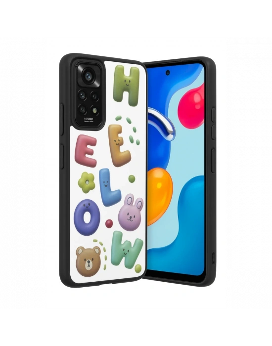 Newface Xiaomi Redmi Note 11 Pro Kılıf Mirror Desenli Kapak - Mirror - 15