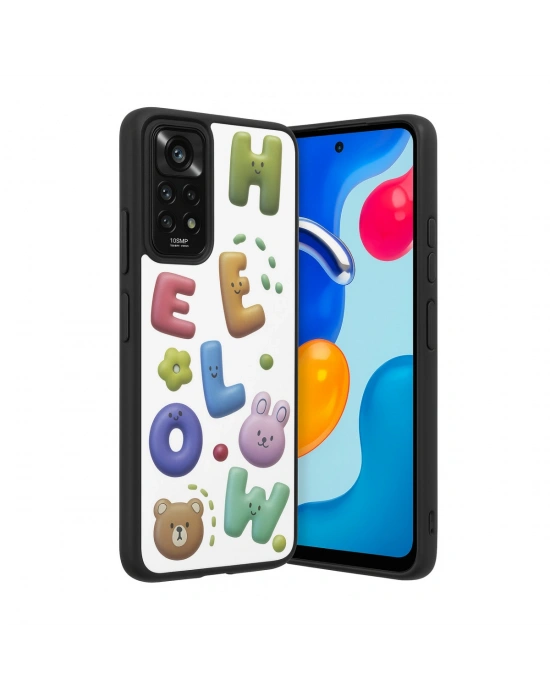Newface Xiaomi Redmi Note 11 Pro Kılıf Mirror Desenli Kapak - Mirror - 15