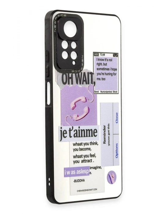 Newface Xiaomi Redmi Note 11 Pro Kılıf Mirror Desenli Kapak - Mirror - 4