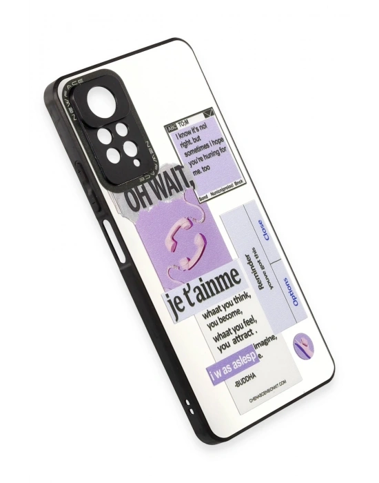 Newface Xiaomi Redmi Note 11 Pro Kılıf Mirror Desenli Kapak - Mirror - 4