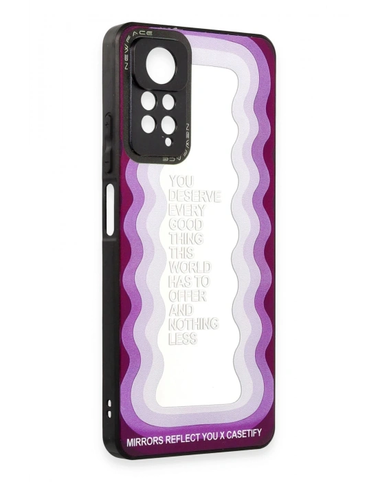 Newface Xiaomi Redmi Note 11 Pro Kılıf Mirror Desenli Kapak - Mirror - 5